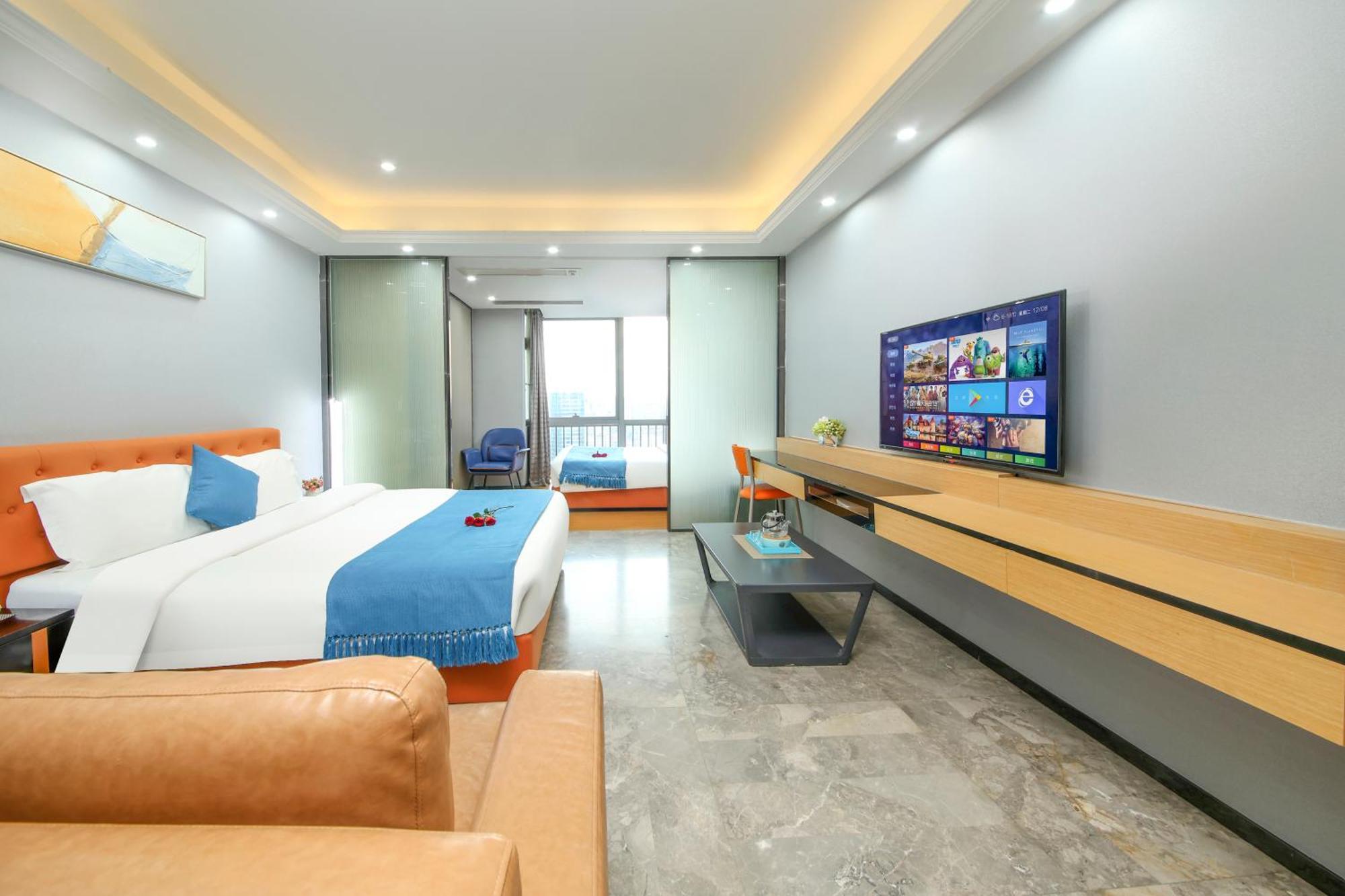 Pengman Beijing Rd. A-Mall Apartment Guangzhou Exteriör bild