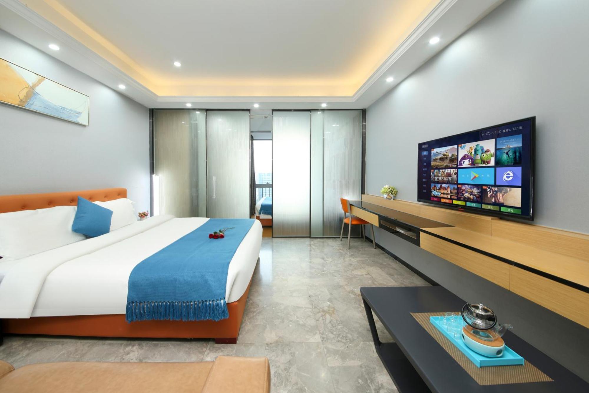 Pengman Beijing Rd. A-Mall Apartment Guangzhou Exteriör bild