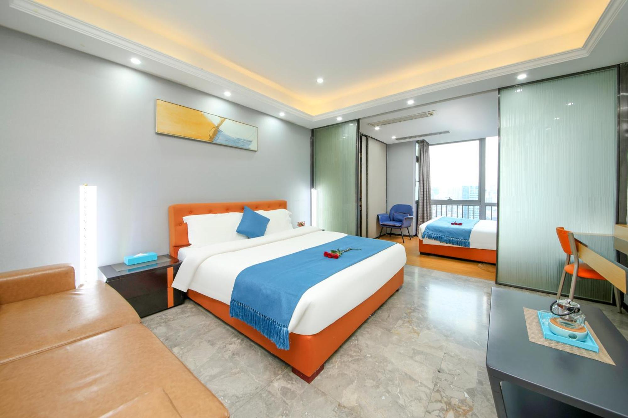 Pengman Beijing Rd. A-Mall Apartment Guangzhou Exteriör bild
