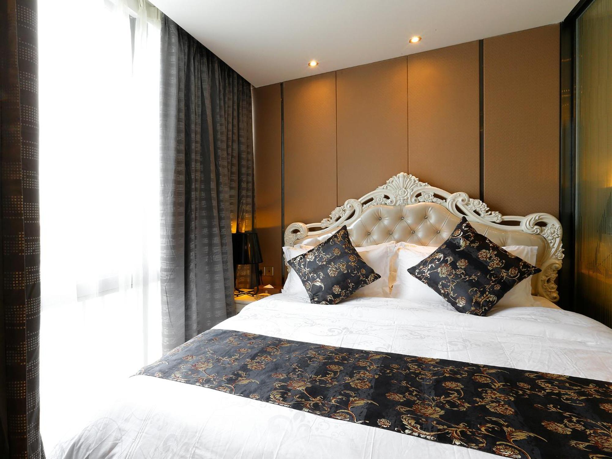 Pengman Beijing Rd. A-Mall Apartment Guangzhou Rum bild