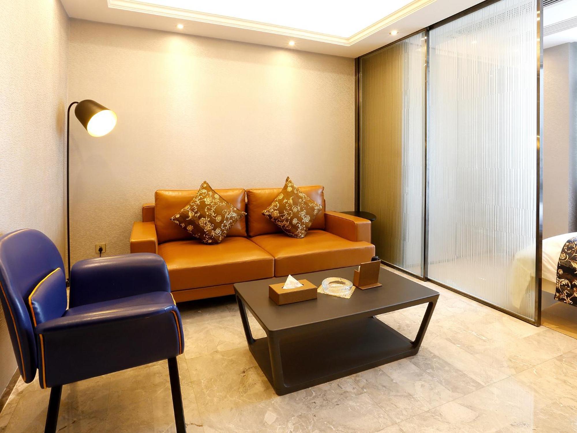 Pengman Beijing Rd. A-Mall Apartment Guangzhou Rum bild