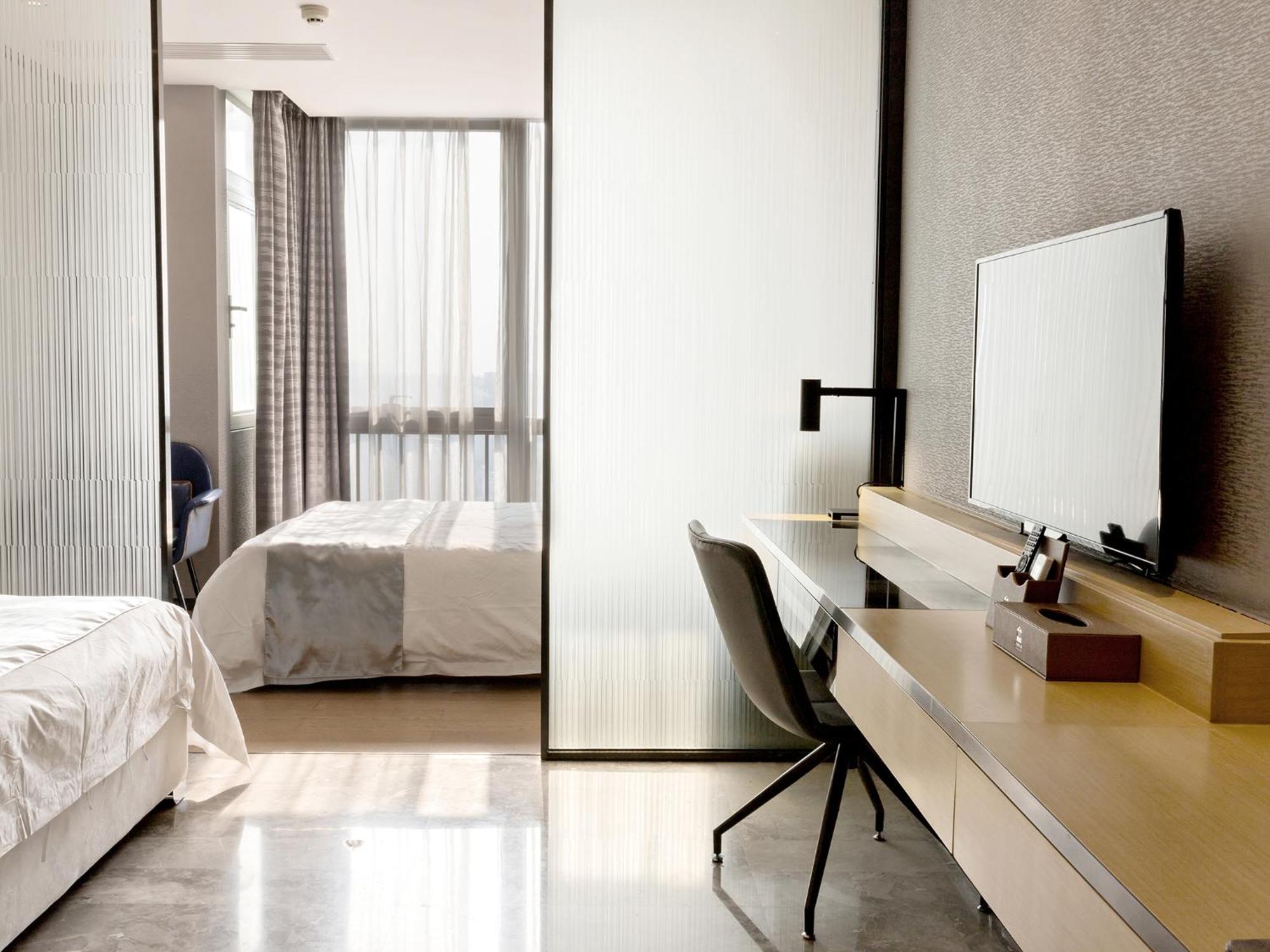 Pengman Beijing Rd. A-Mall Apartment Guangzhou Rum bild