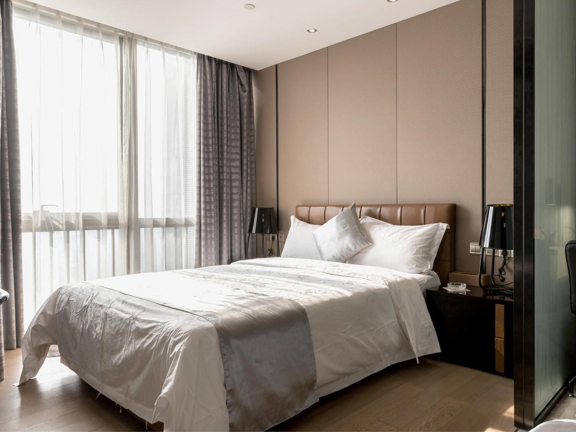 Pengman Beijing Rd. A-Mall Apartment Guangzhou Rum bild