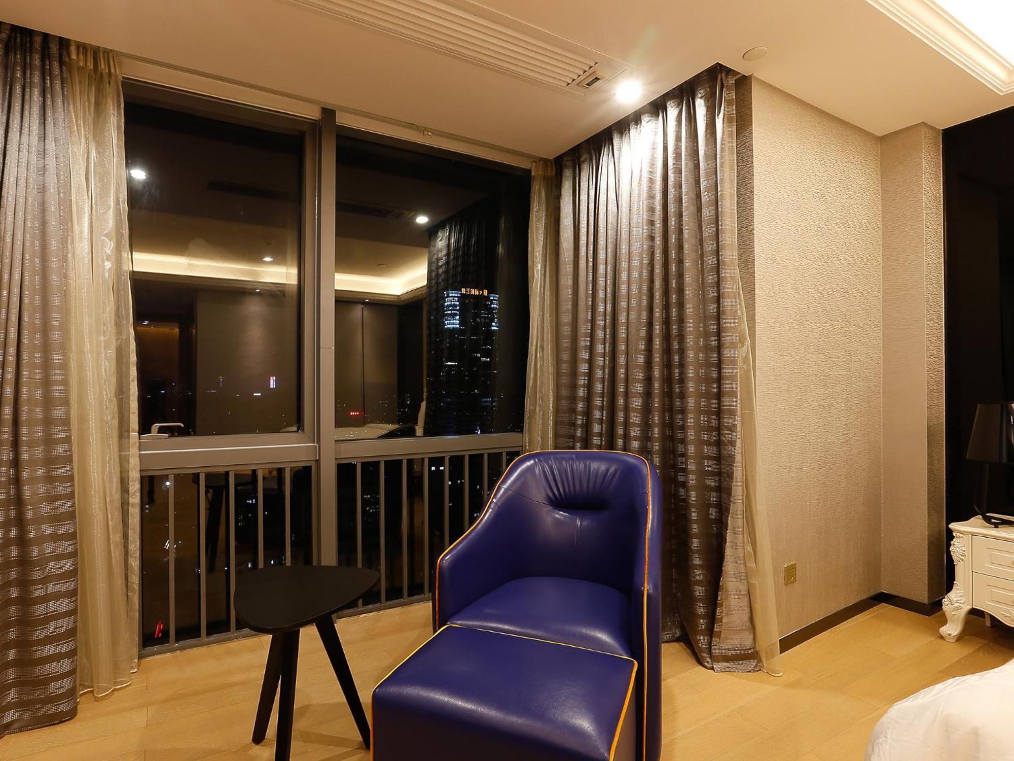 Pengman Beijing Rd. A-Mall Apartment Guangzhou Rum bild