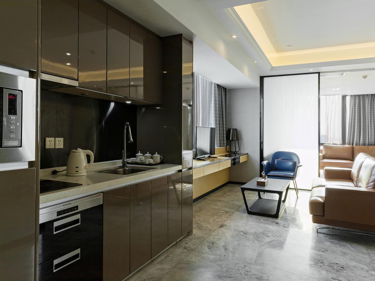 Pengman Beijing Rd. A-Mall Apartment Guangzhou Exteriör bild