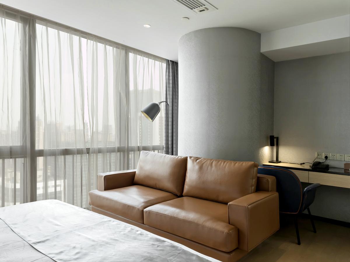 Pengman Beijing Rd. A-Mall Apartment Guangzhou Exteriör bild